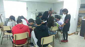 Visita a la Escuela Polit&#233;cnica de &#193;vila 19